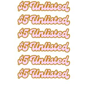 $5 Unlisted Live Item
